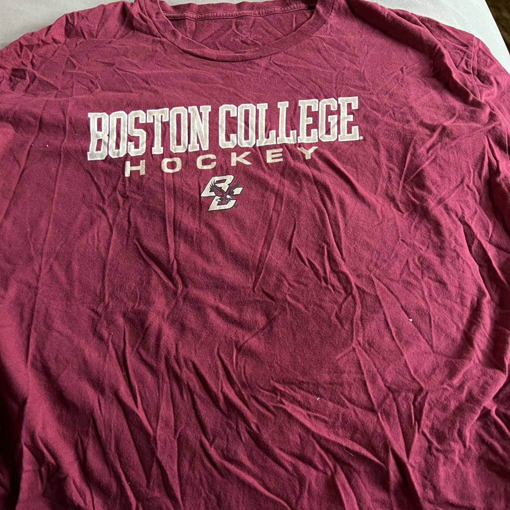 Fanatics Maroon Boston College Hockey Tshirt Size 3xl Fanatics Maroon Boston College Hockey Tshirt Size 3xl